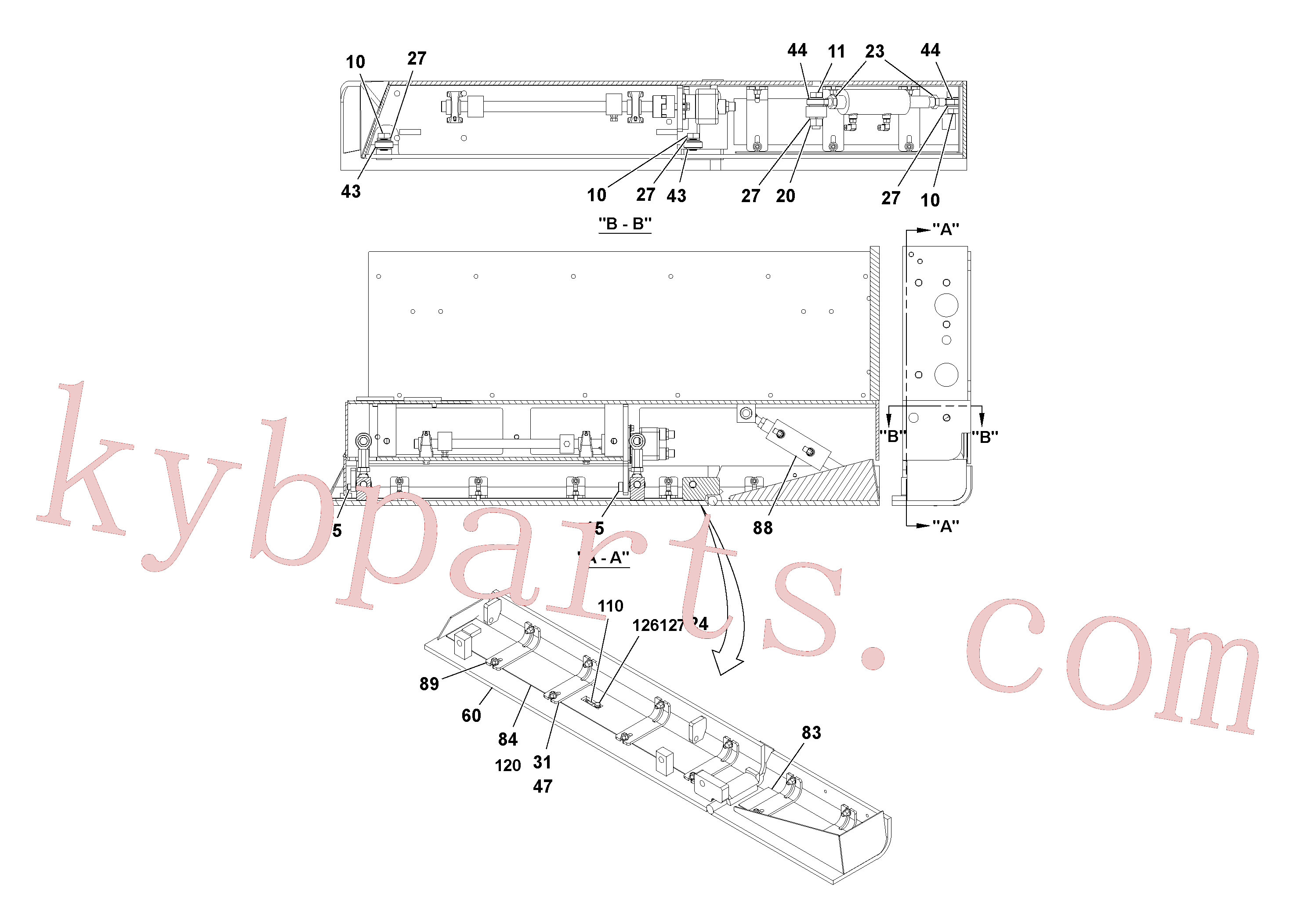 RM20319489 for Volvo 5 Extension Assembly(1036986 assembly)