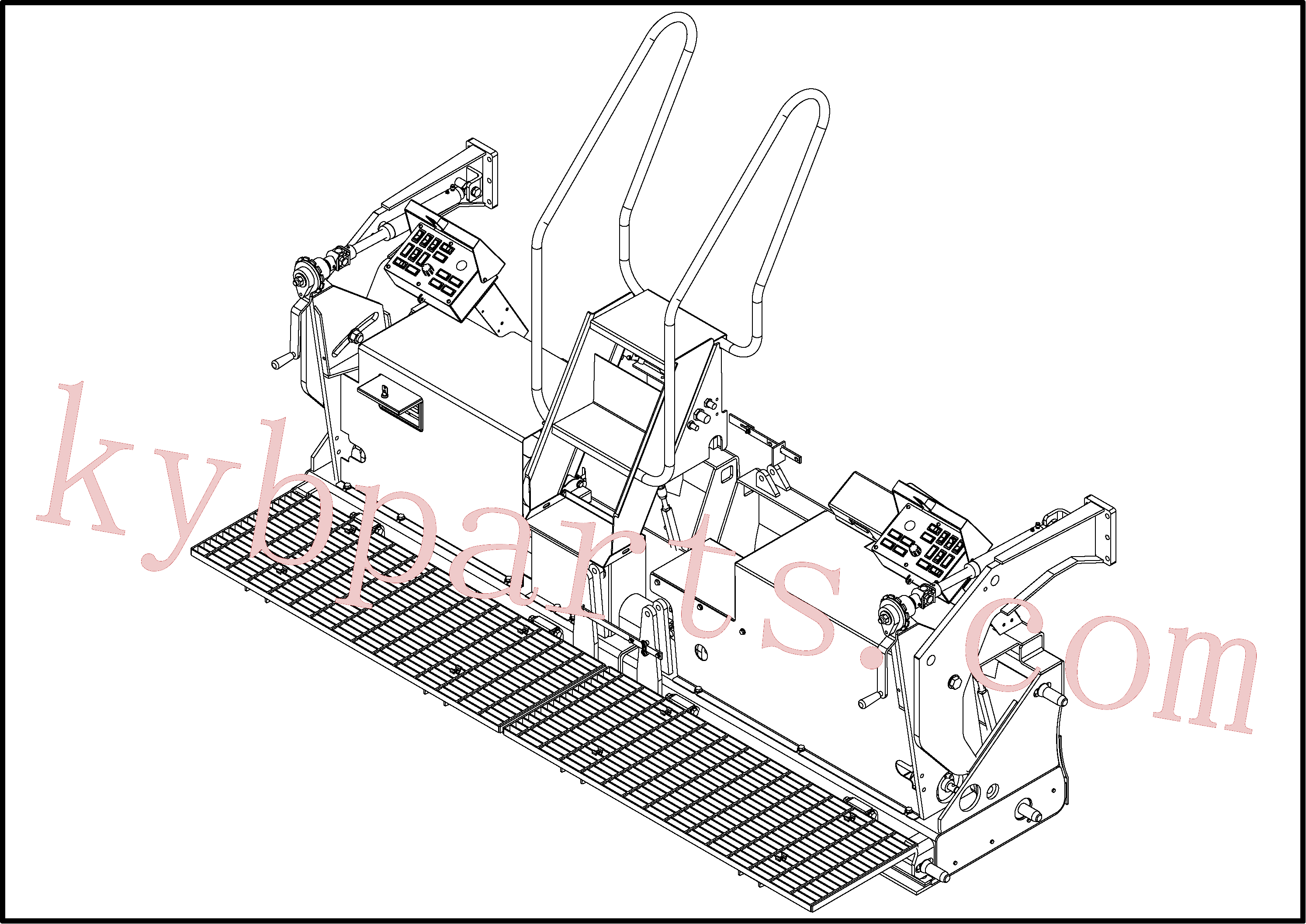 RM20319489 for Volvo Main Screed Assembly(1054100 assembly)
