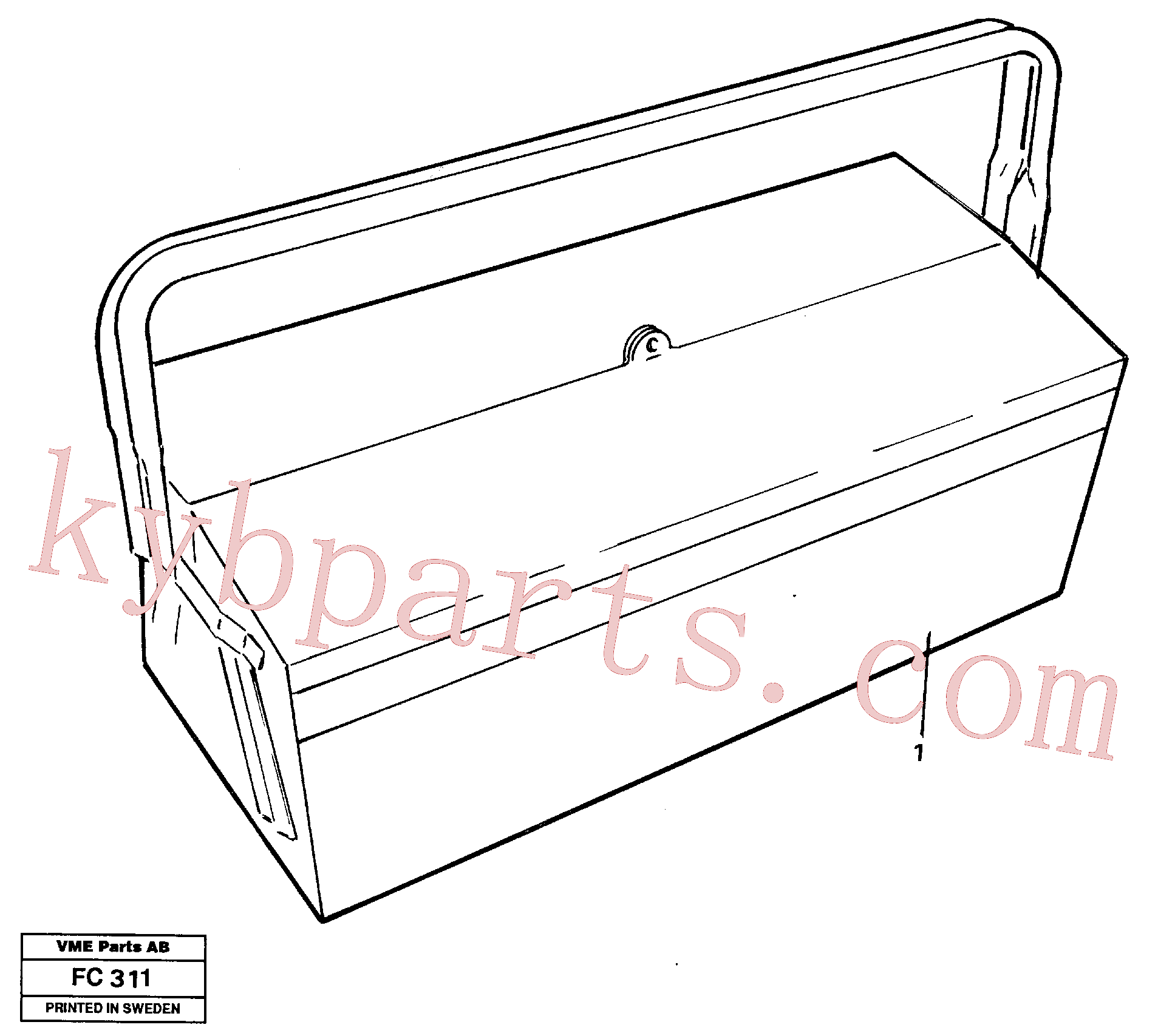 VOE14013339 for Volvo Tools(FC311 assembly)
