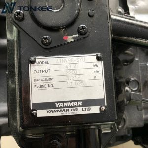 original complete engine assy 4TNV98-SYU genuine engine assy 107025 competitive price engine assembly YANMAR