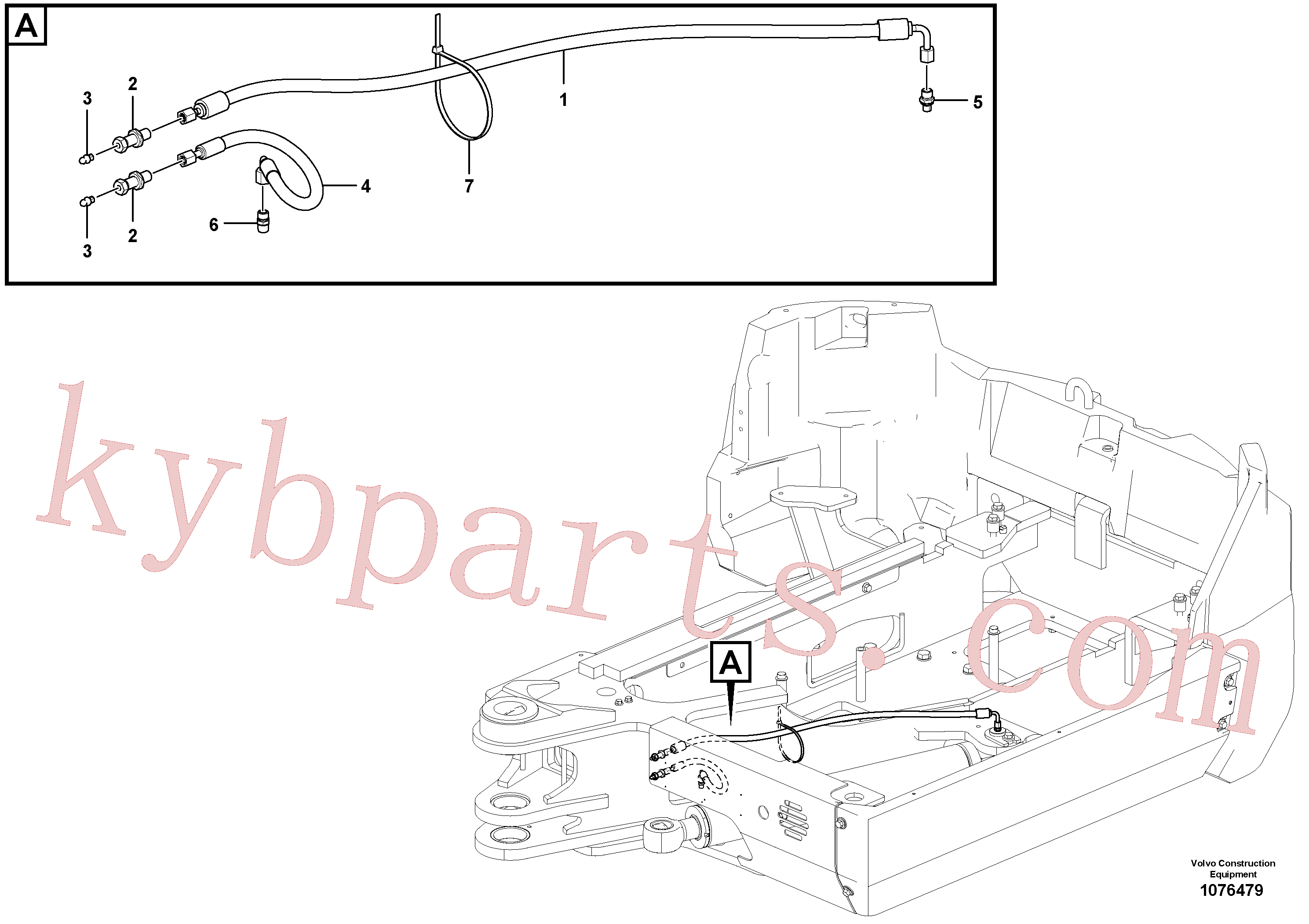 PJ4190187 for Volvo Central lubrication(1076479 assembly)