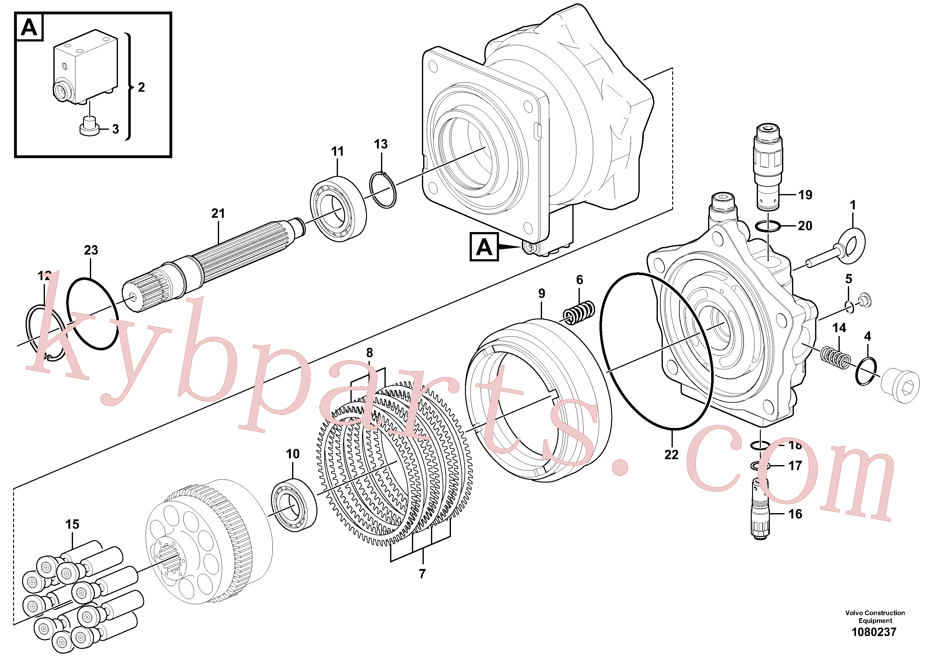 Volvo VOE14684121 Piston aftermarket part for sale