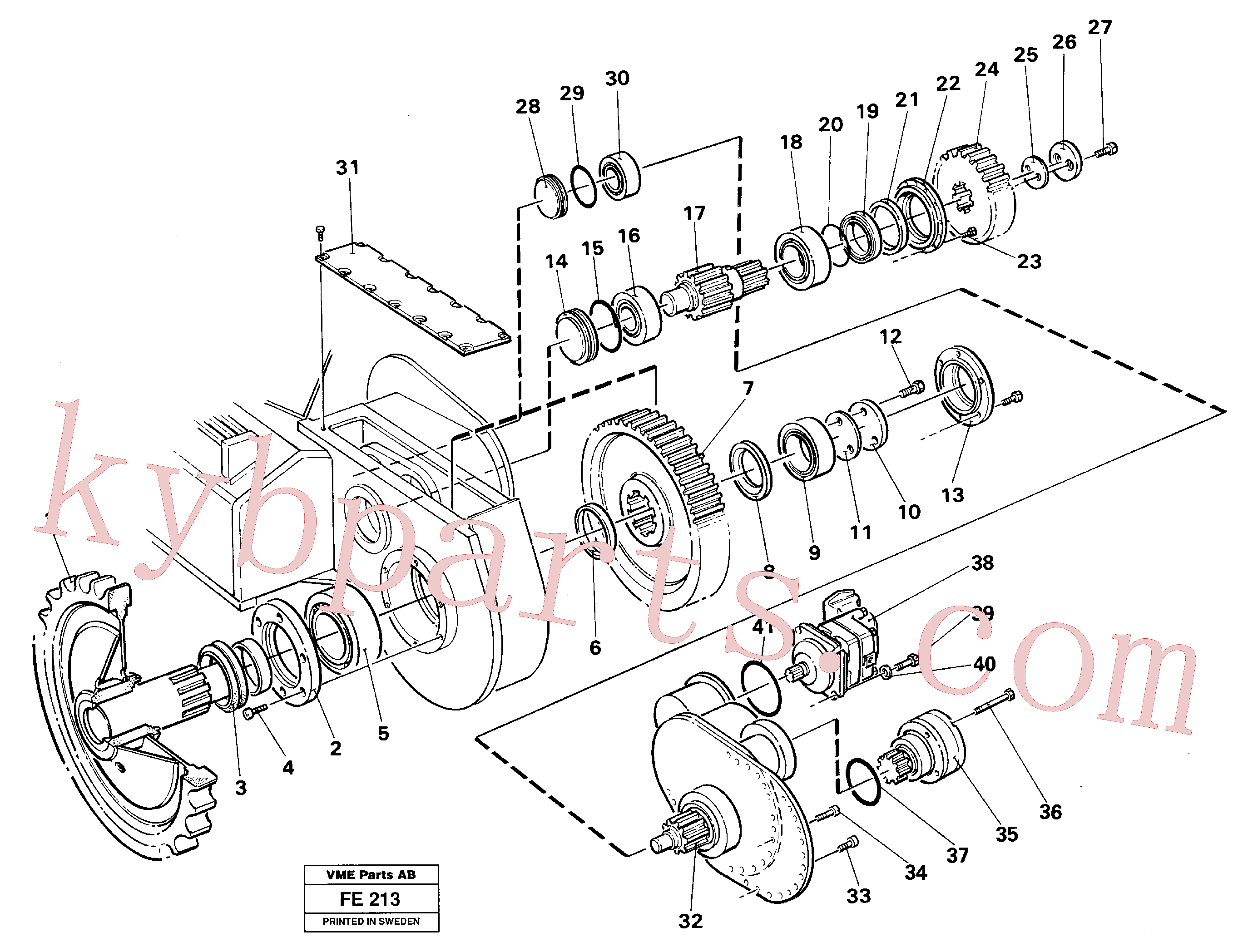 Wholesale VOE14248595 Spacer sleeve for Volvo Excavator