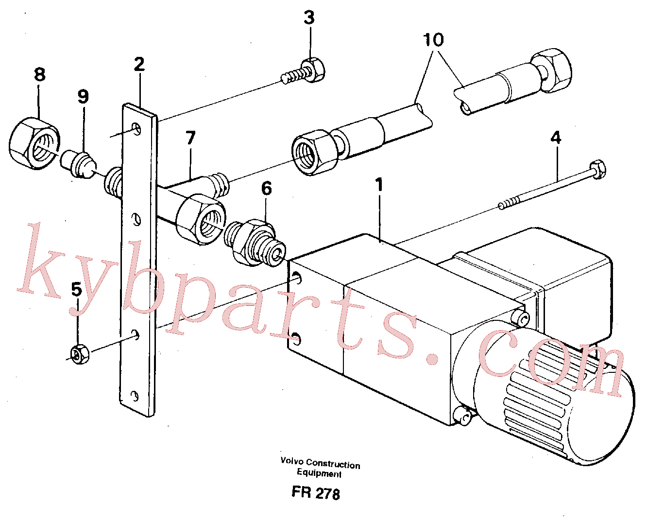 VOE14265581 for Volvo Overload protection(FR278 assembly)