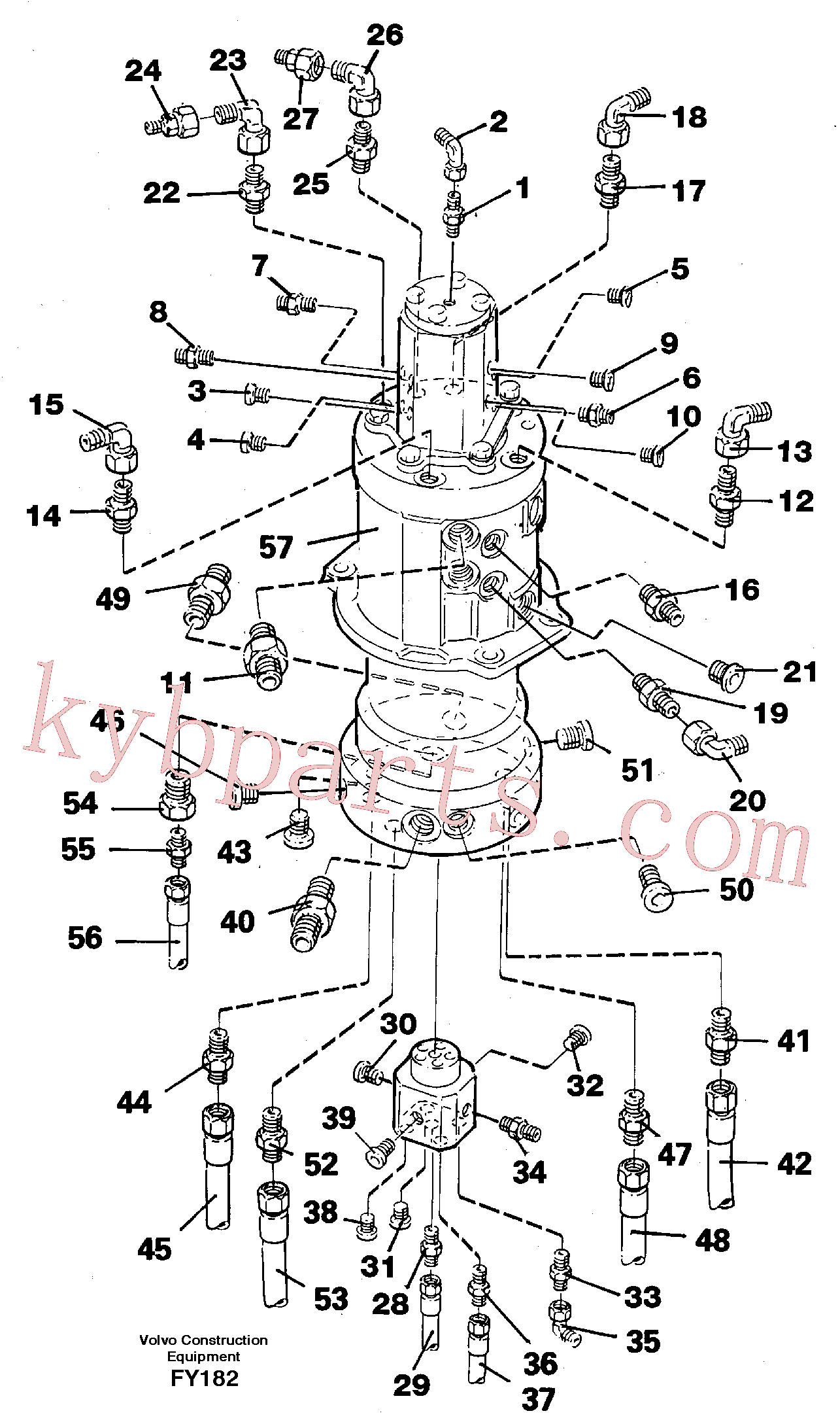 VOE14213276 for Volvo Centre passage incl. connections(FY182 assembly)