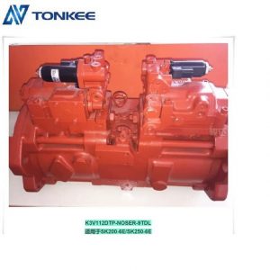 K3V112DTP-NOSER-9TDL main pump  KOBELCO SK200-6E  hydraulic pump assy KOBELCO SK250-6E piston pump