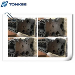 Made in china 4TNE98 cylinder block & engine cylinder body fit for hydraulic excavator